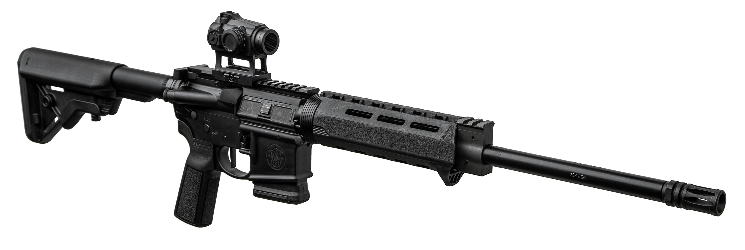 13510/1 Карабін нарізний Smith&Wesson M&P15 Volunteer 5.56 16''+Vector Maverick 1*22 Red Dot Scope. Фото 3