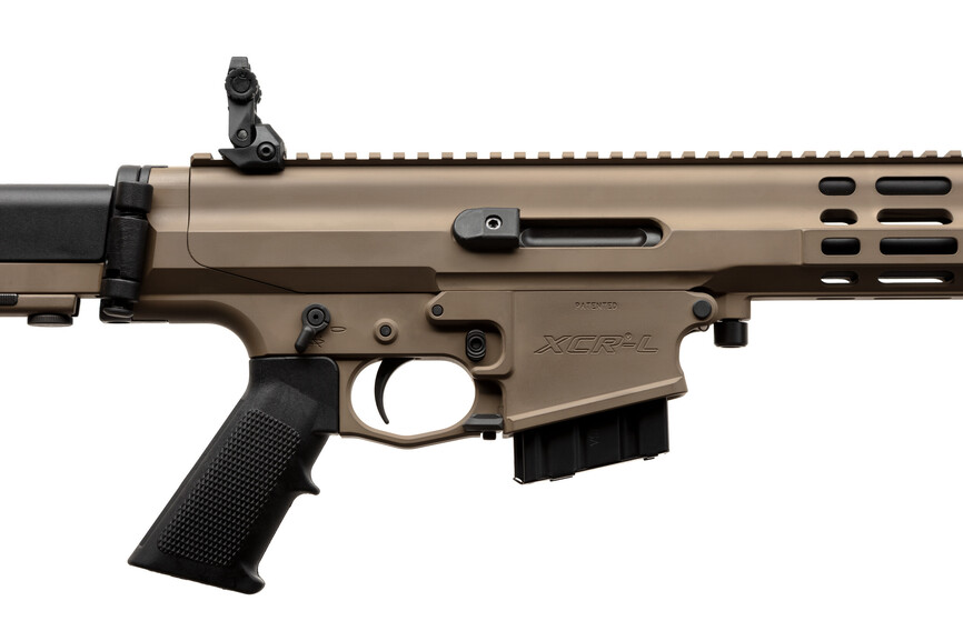 Карабін нарізний Robinson XCR-L 223REM Gas Piston 16'' 1:7 Heavy M-Lok FDE. Фото 2