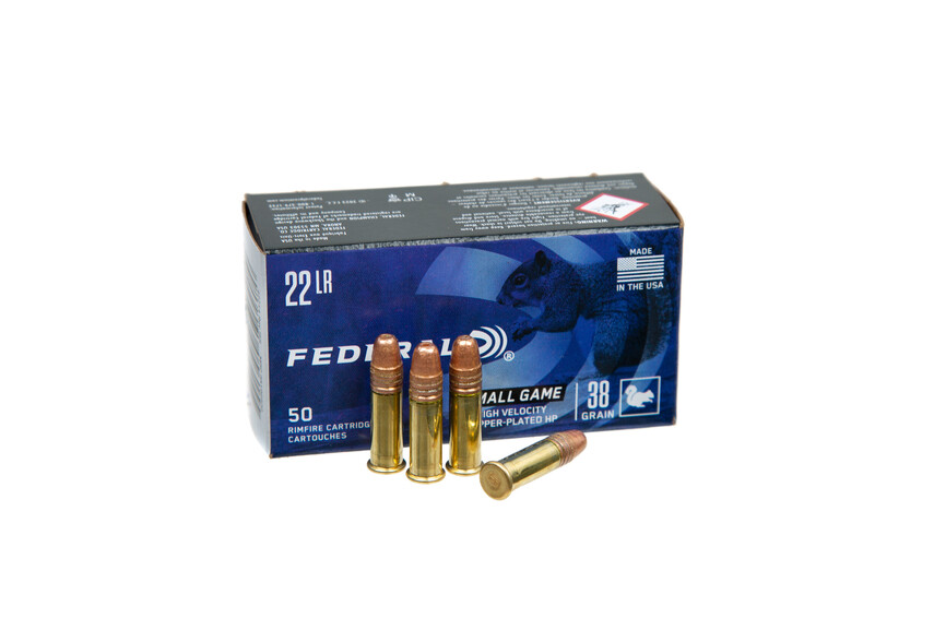 Патрон нарізний Federal Game Shok, 22LR, HP 2,46гр (38GB). Фото 2