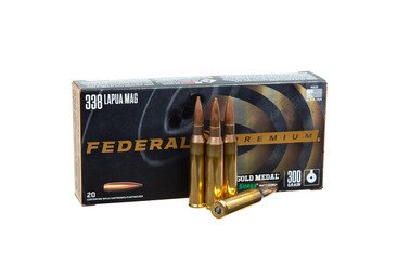 Патрон нарізний Federal Gold Medal 338Lapua Mag 300GR (19.44 г) SIERRA Match King BTHP