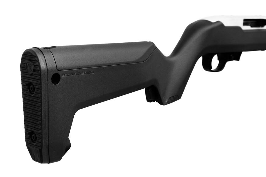 11100MB Карабін нарізний RUGER K10/22-TD Synthetic, Stainless Steel 22LR Backpacker Black. Фото 2