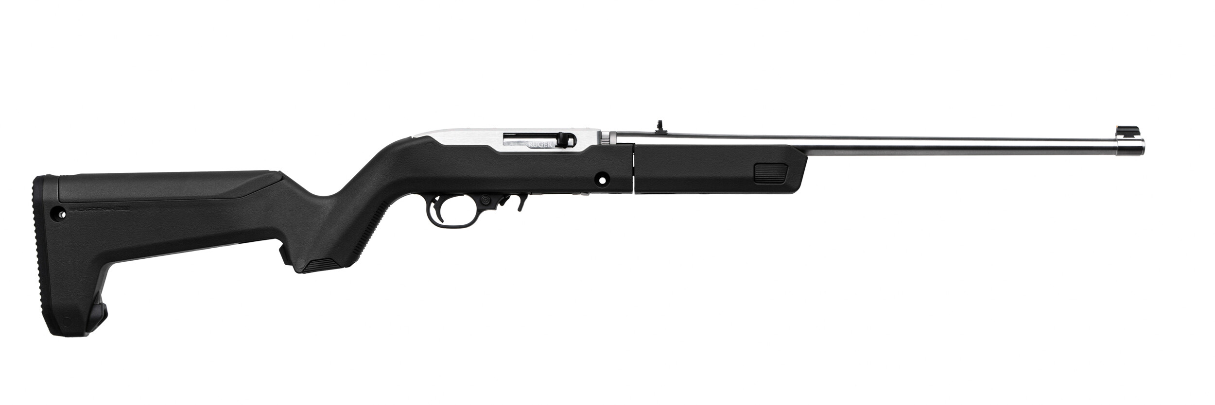 11100MB Карабін нарізний RUGER K10/22-TD Synthetic, Stainless Steel 22LR Backpacker Black
