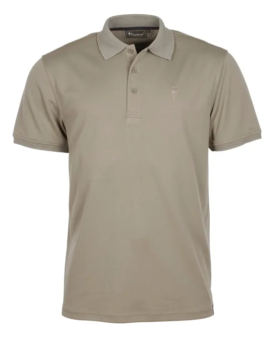 Футболка поло Pinewood Ramsey Coolmax SHIRT Mid Khaki