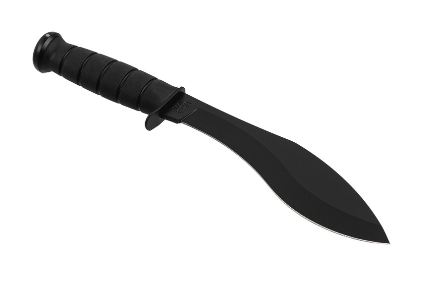 Кукрі-мачете Ka-Bar Combat Kukri, чорний, нейлоновий чохол #. Фото 2