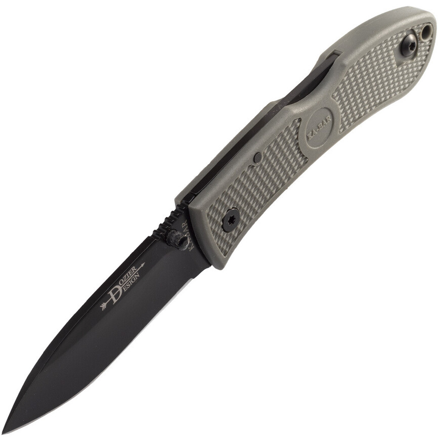 Ніж KA-BAR "Dozier Folding Hunter Foliage Green". Фото 2