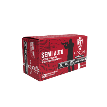 Патрон нарізний Fiocchi Semi Auto 22LR, LRN 40GR (2,59 г), 380 м/с