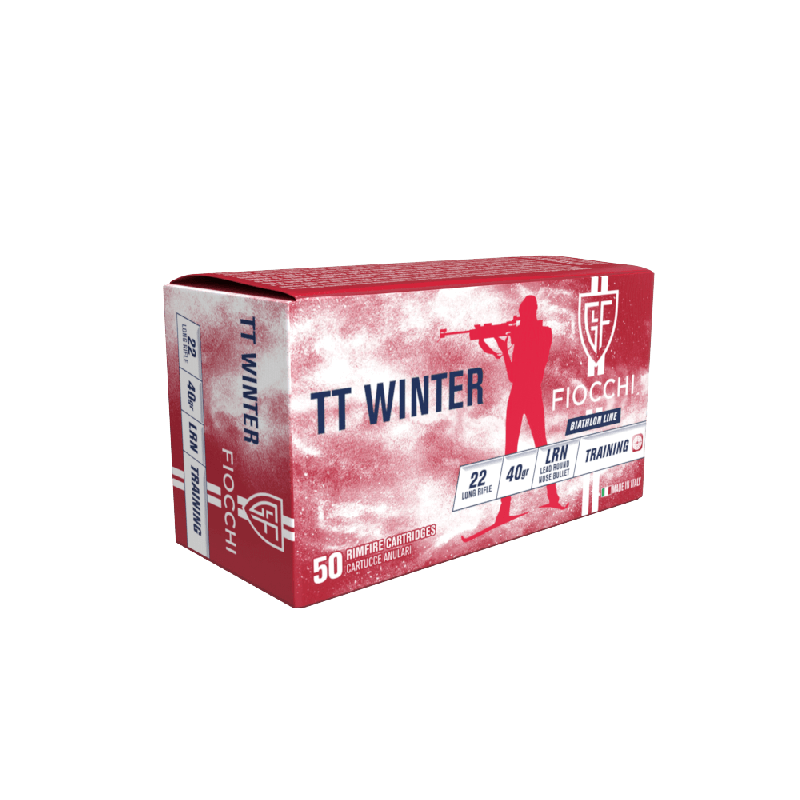 30250300 Патрон нарізний Fiocchi TT Winter 22LR, LRN 40GR (2,59 г), 325 м/с, 50 шт.. Фото 2