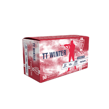 30250300 Патрон нарізний Fiocchi TT Winter 22LR, LRN 40GR (2,59 г), 325 м/с, 50 шт.