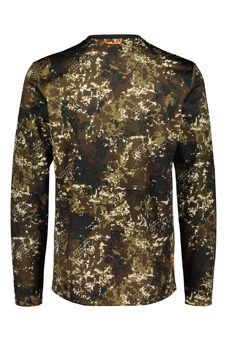 Футболка Alaska CoolDry Ms LS T-Shirt, BlindTech Forest. Фото 2