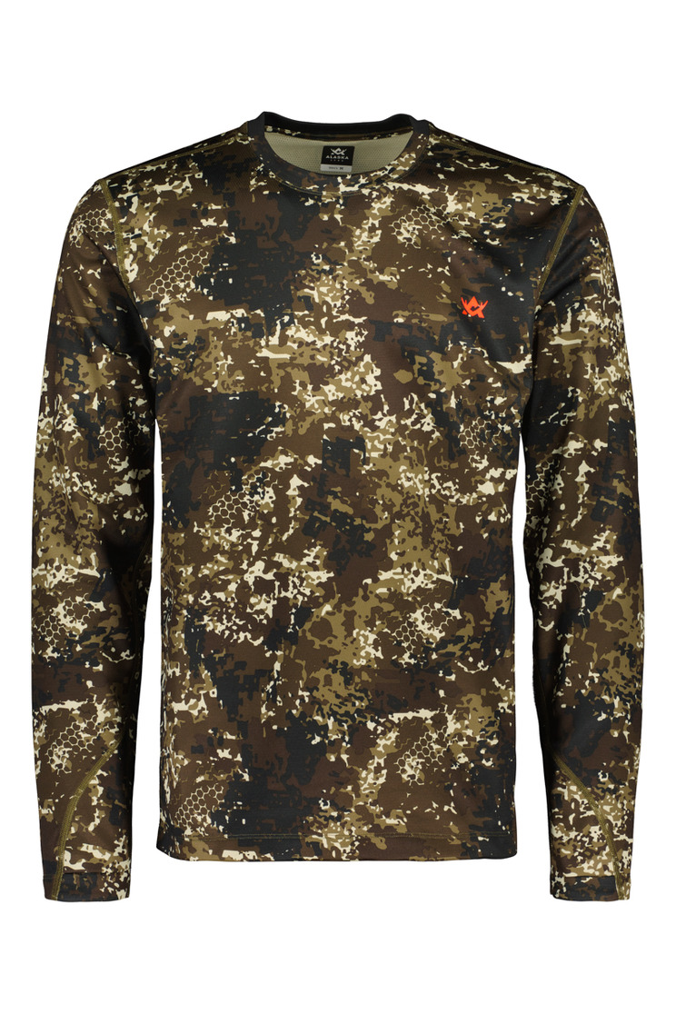 Футболка Alaska CoolDry Ms LS T-Shirt, BlindTech Forest