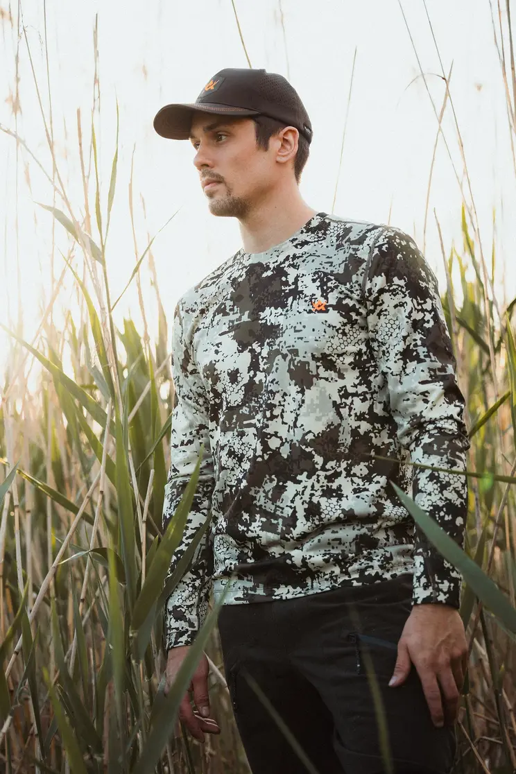 Футболка Alaska CoolDry Ms LS T-Shirt, BlindTech Reed. Фото 3