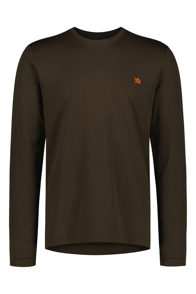 Футболка Alaska CoolDry Ms LS T-Shirt, Brown