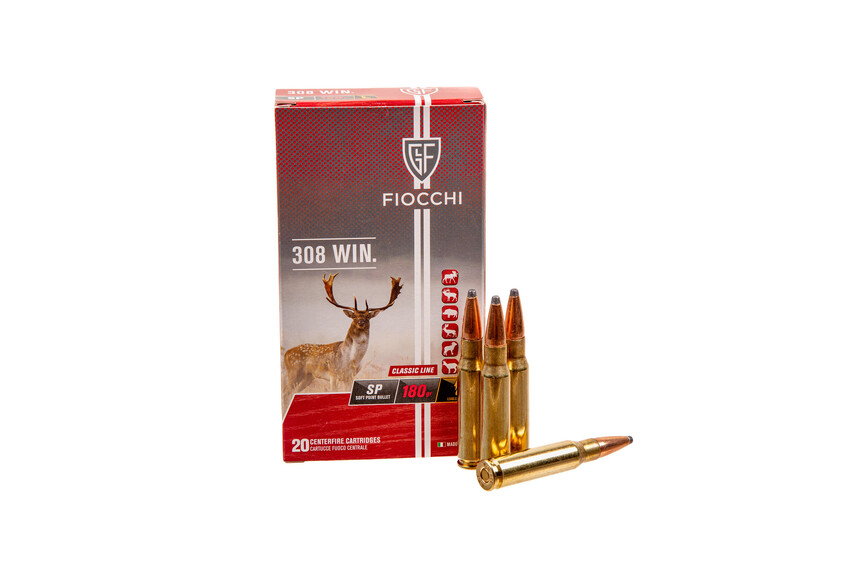 Патрон нарізний Fiocchi .308 Win, SP, 180 GR (11,7 г). Фото 4