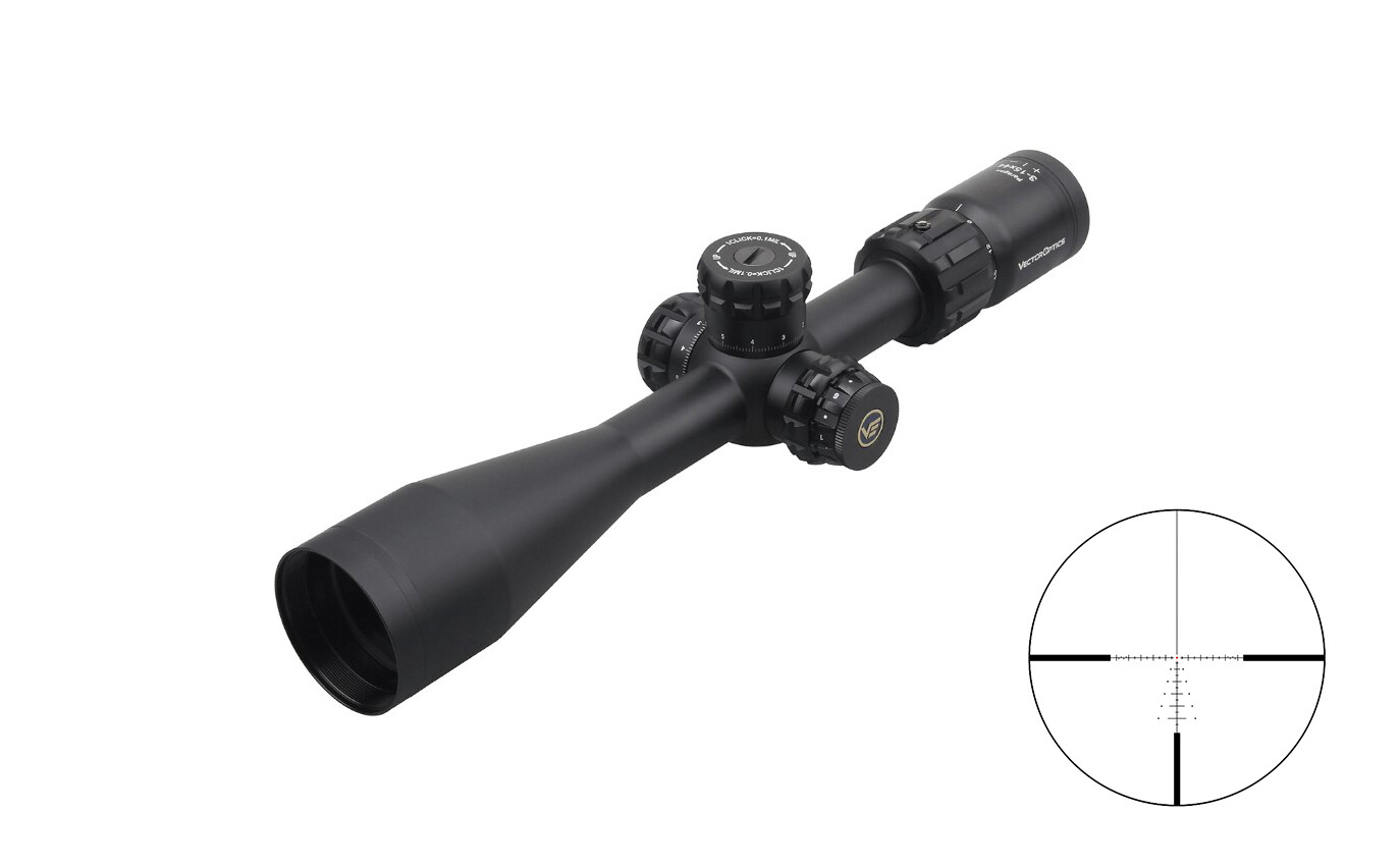 Приціл оптичний Vector Optics Paragon 3-15x44 (25,4 мм) illum. SFP Zero-Stop