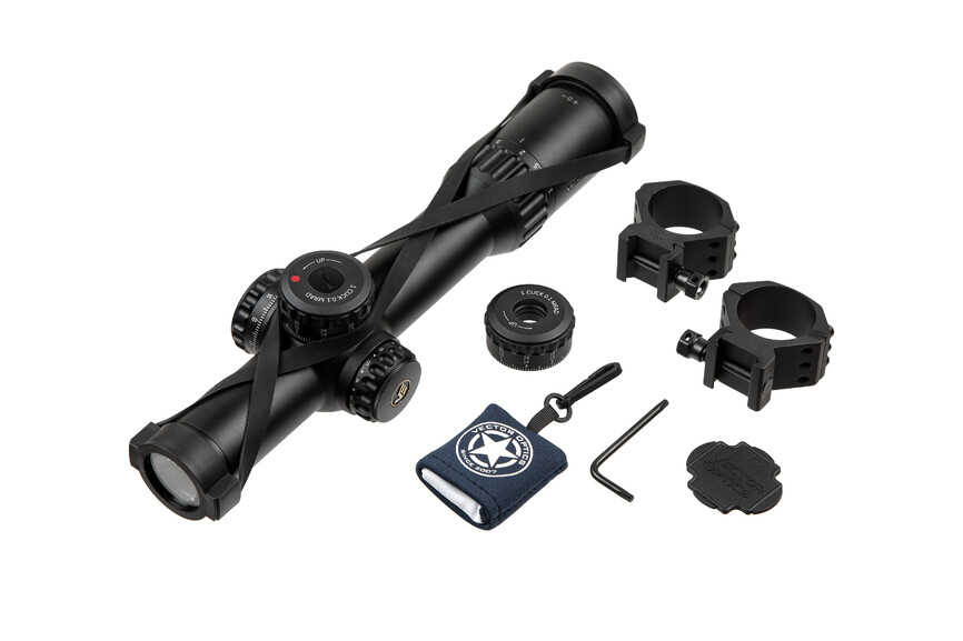 Приціл оптичний Vector Optics Continental 1-10x28 (34mm) illum. ED FFP VET-CTR. Фото 3