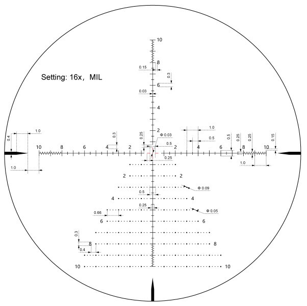 Приціл оптичний Vector Optics Taurus 4-32x56 (34mm) illum. SFP ED. Фото 2