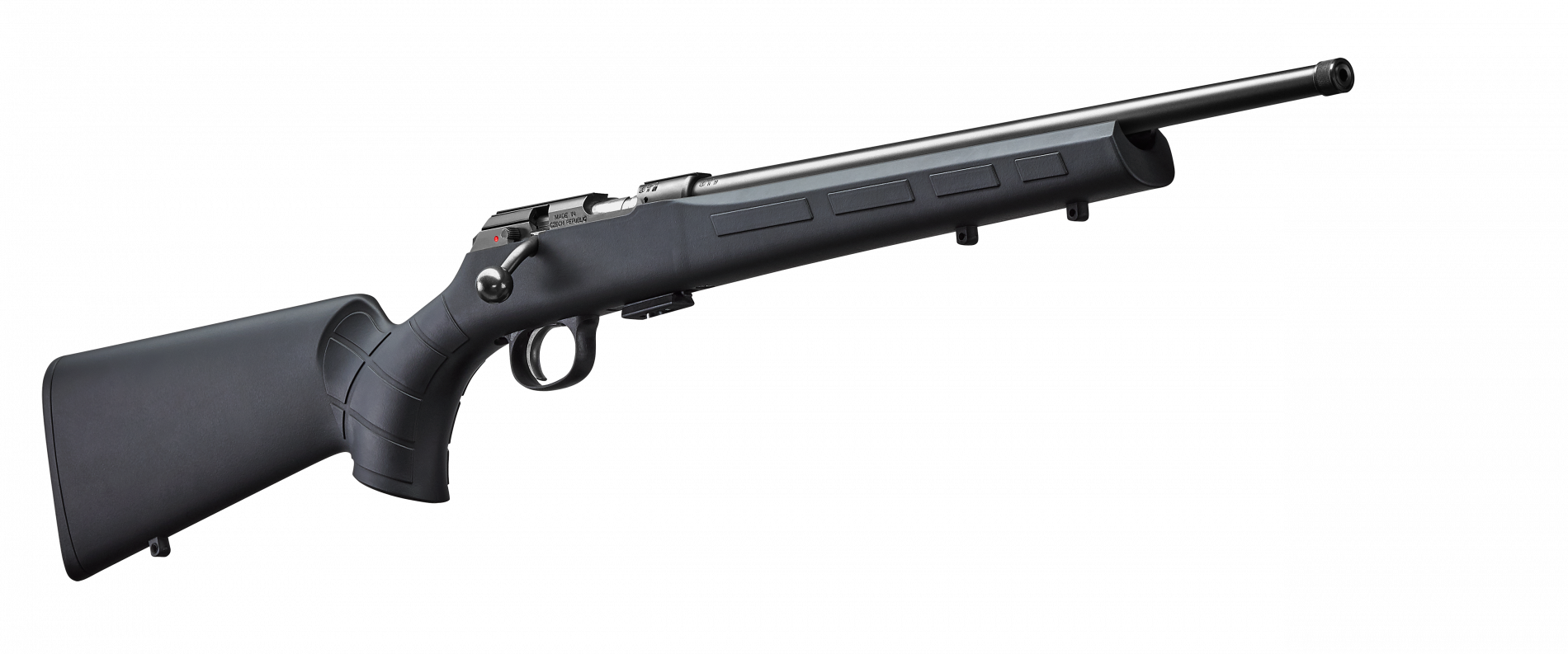 Карабін мисливський CZ457 Synthetic кал.22LR 16", 1/2x20 з 5-ти заряд.магазином. Фото 2