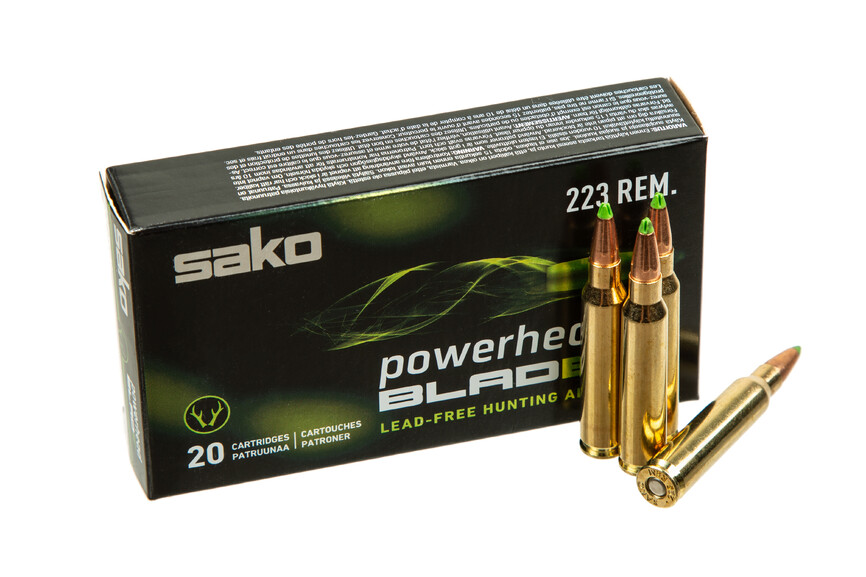 Набої нарізні Sako Powehead Blade 223 Rem SP  55Gr (3,56 г)