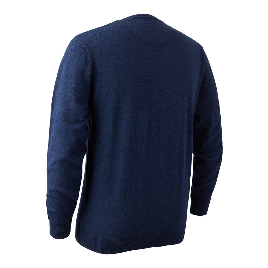 ДЖЕМПЕР BRIGHTON KNIT O-NECK Blue mel. Фото 2