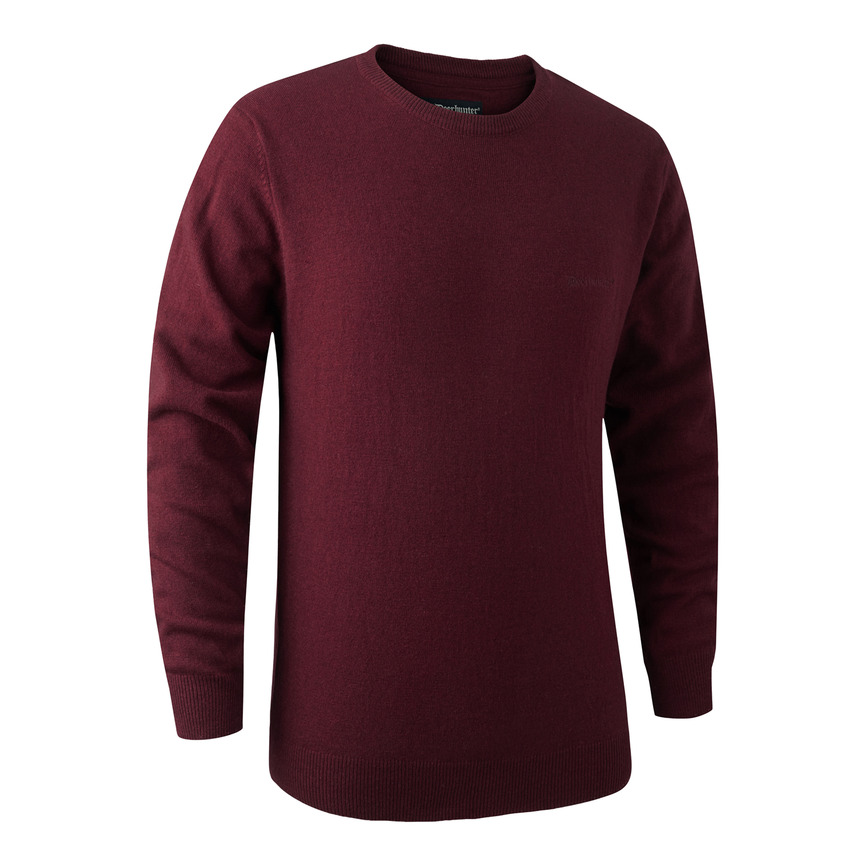 ДЖЕМПЕР BRIGHTON KNIT O-NECK Red mel