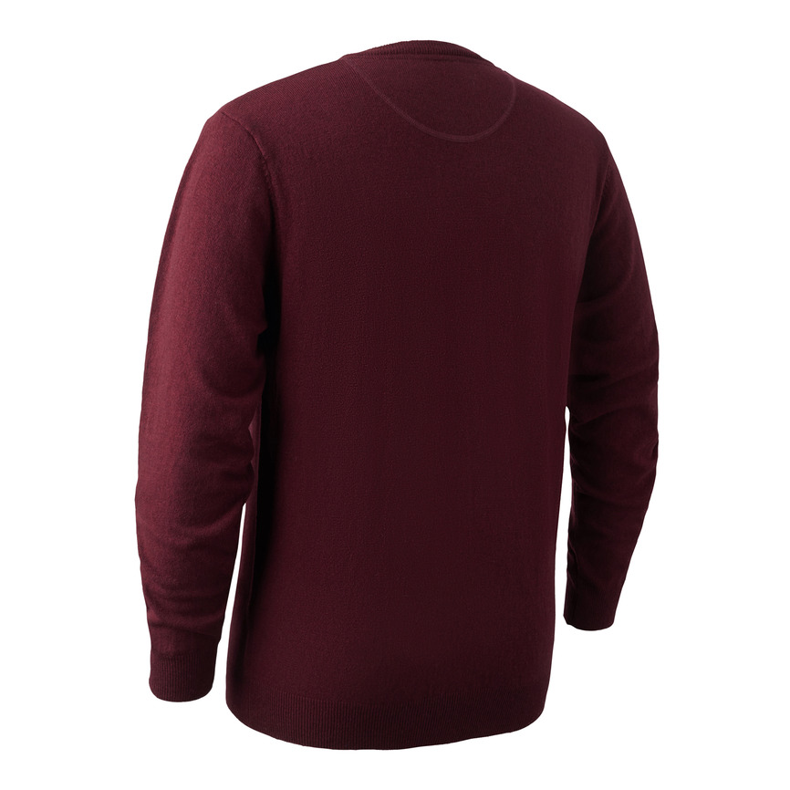 ДЖЕМПЕР BRIGHTON KNIT O-NECK Red mel. Фото 2