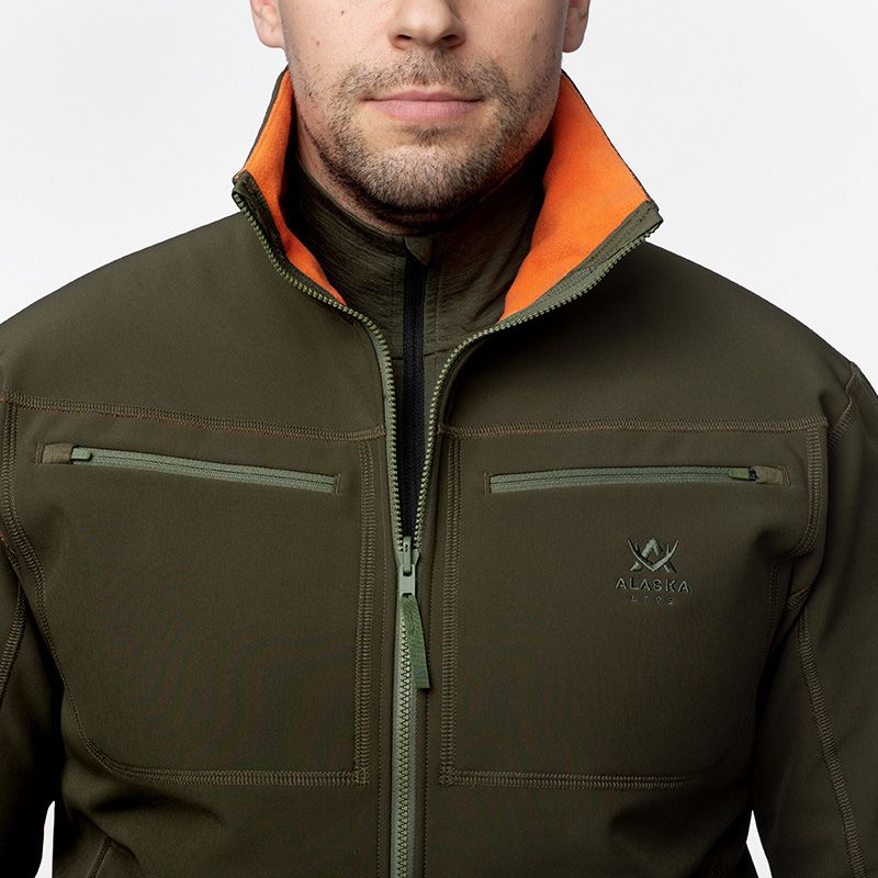 Куртка Alaska M's Kodiak Reversible Green/Orange. Фото 2