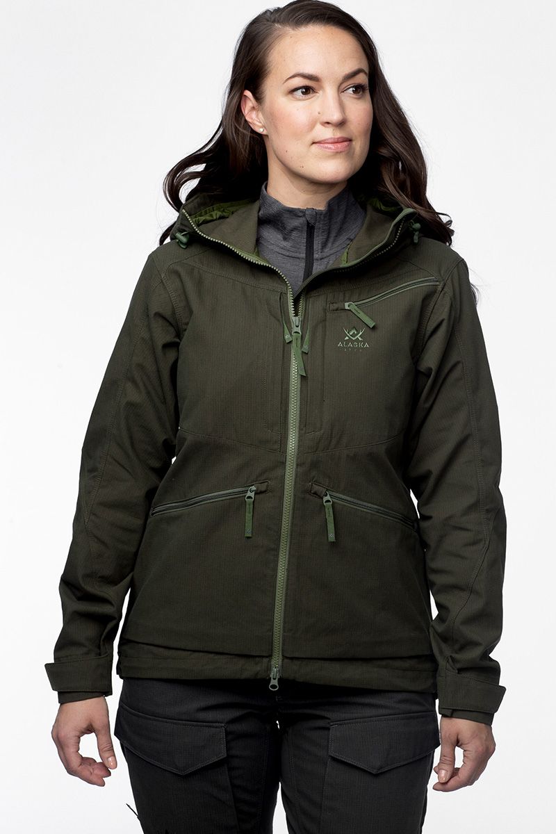 Жіноча куртка Alaska W's Ranger Jacket Нunter Green. Фото 2