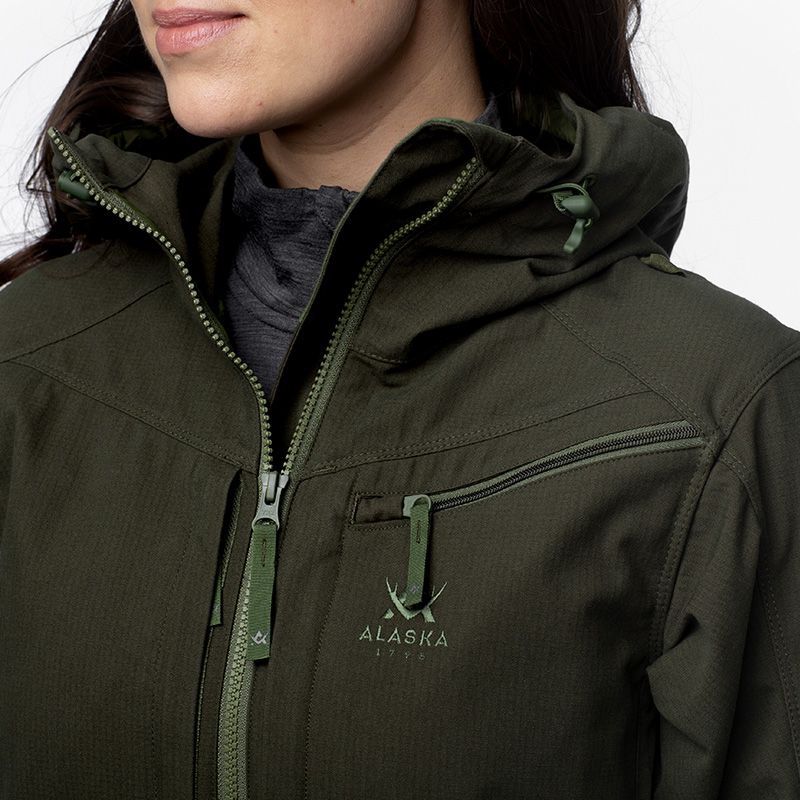 Жіноча куртка Alaska W's Ranger Jacket Нunter Green. Фото 4