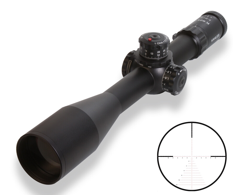 Приціл оптичний KAHLES K 624i CCW 6-24x56 / SKMR3W-left