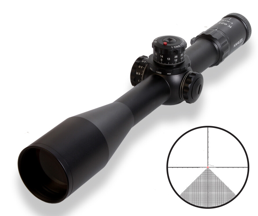 Приціл оптичний KAHLES K 624i CCW 6-24x56 / AMR-right