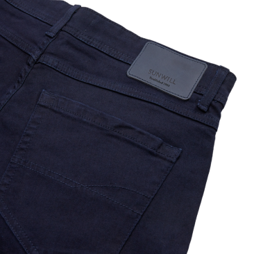 Штани SUNWILL Super Stretch Jeans in Fitted Fit 405 Navy