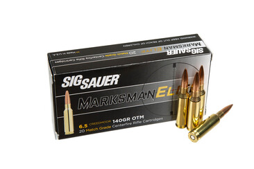 Патрон нарізний Sig Sauer 6.5 Creedmoor Elite Match Grade OTM 140Gr (9,07 г)