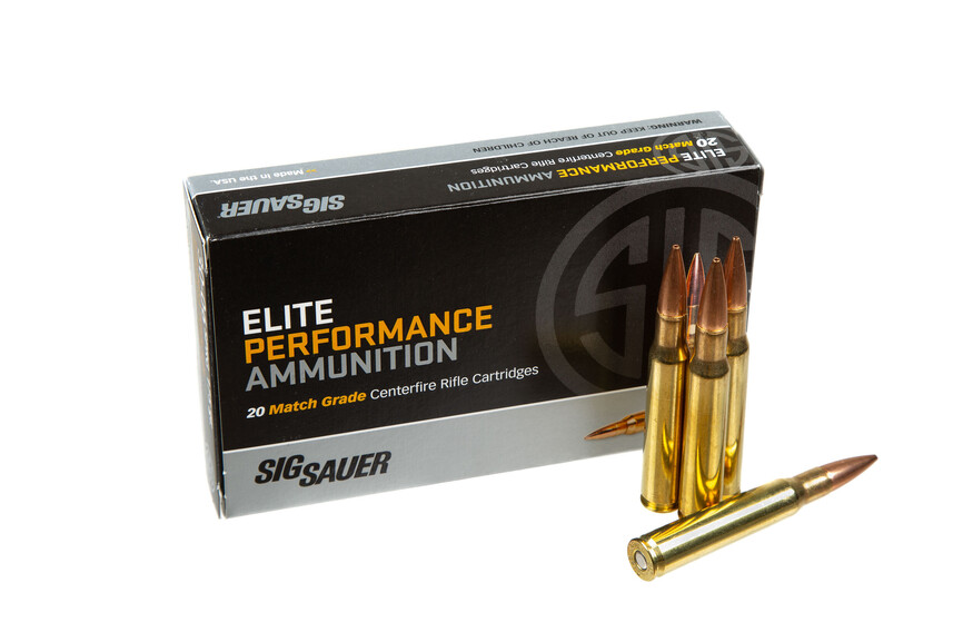 Патрон нарізний Sig Sauer 30-06 SPRG Elite Match Grade 175Gr (11,34 г)