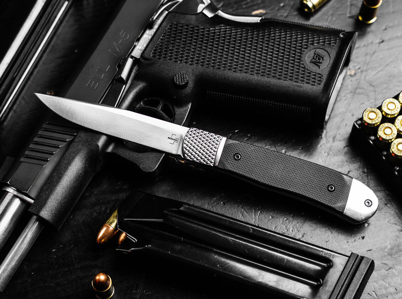Ніж Boker Plus "Hidden Release Trapper G-10". Фото 3