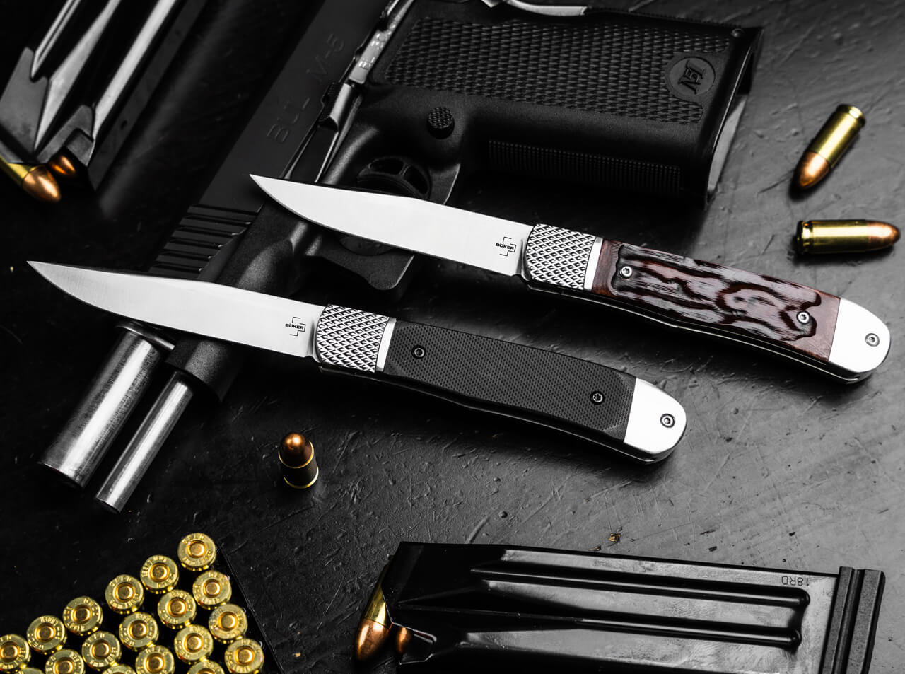 Ніж Boker Plus "Hidden Release Trapper G-10". Фото 4