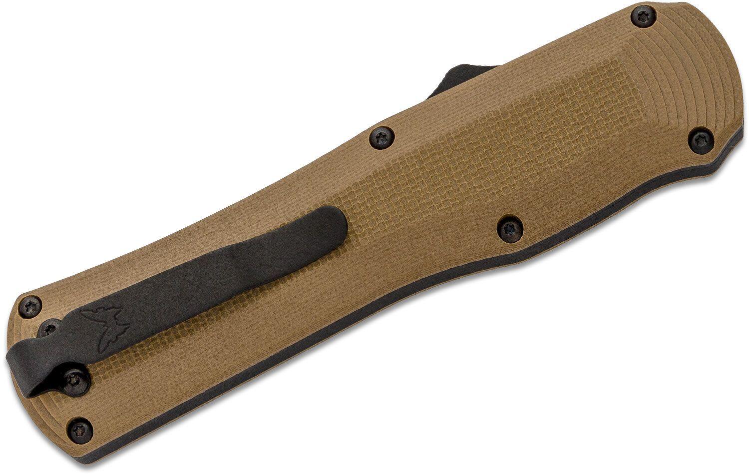 Ніж Benchmade "Autocrat Coyote", OTF, Auto. Фото 3