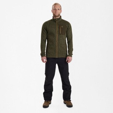 Куртка Deerhunter Sarek Knitted Jacket 365 Olive Night melange