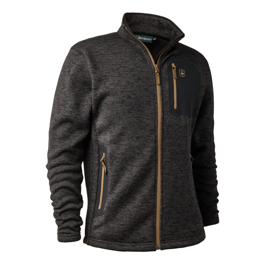 Куртка Deerhunter Sarek Knitted Jacket 365 Olive Night melange