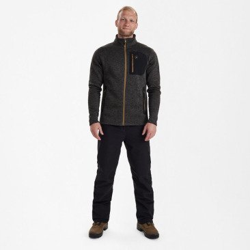 Куртка Deerhunter Sarek Knitted Jacket 957 Dark Grey Melange