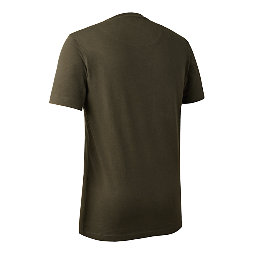 Футболка Deerhunter Logo T-shirt 381 Fallen Leaf. Фото 2
