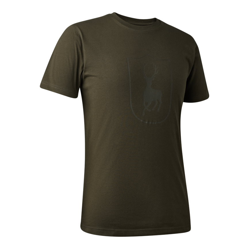 Футболка Deerhunter Logo T-shirt 381 Fallen Leaf