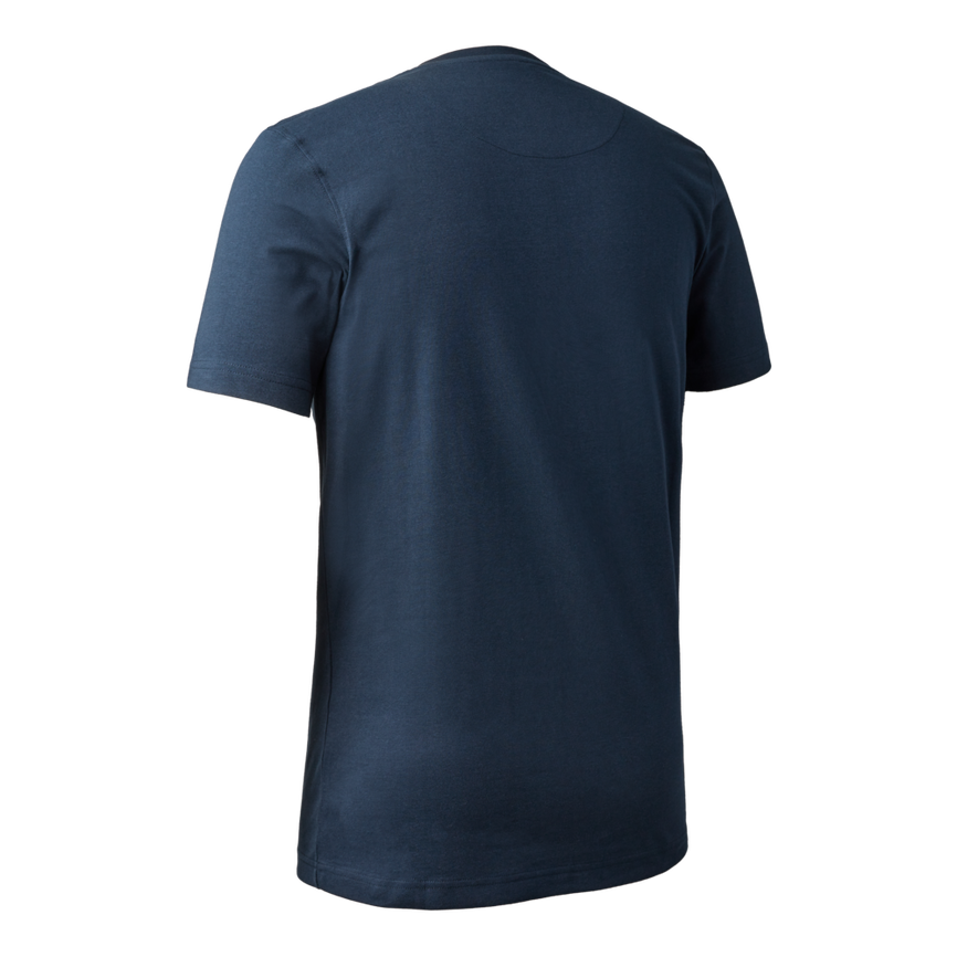 Футболка Deerhunter Nolan T-shirt 786 Dark Blue. Фото 2