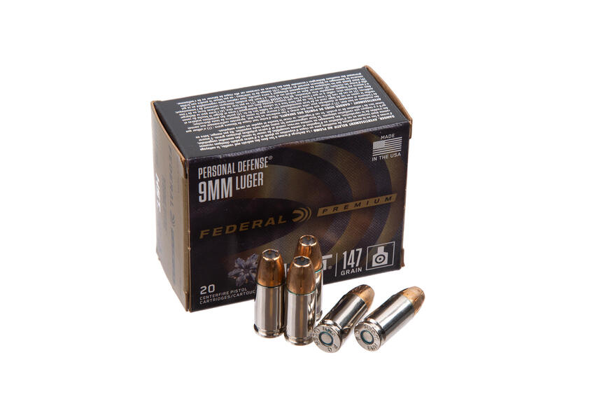 Патрон нарізний Federal HST 9х19 Luger 147GR (9,53гр)