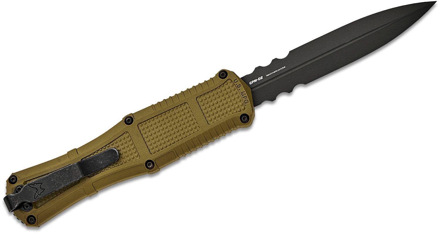 Ніж Benchmade "Claymore" OTF Auto, зелений. Фото 2