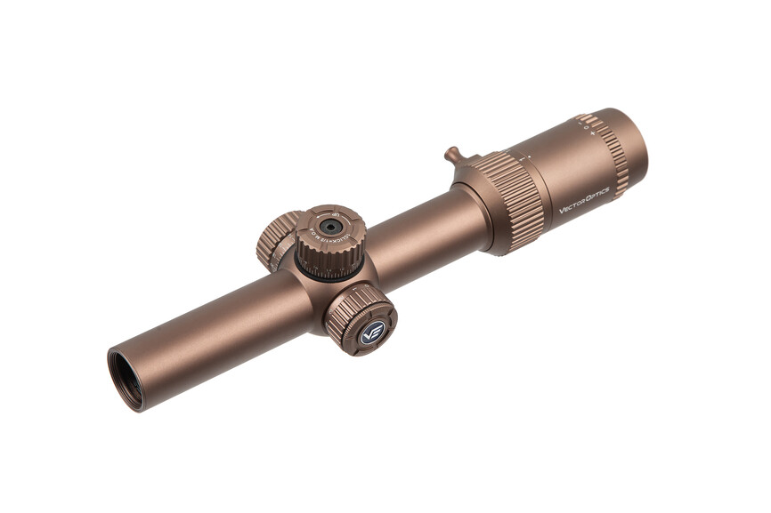 Приціл оптичний Vector Optics Forester 1-8X24 (30 мм) illum. SFP Coyote FDE Etched Glass