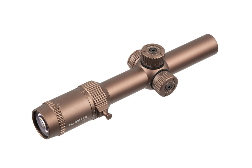 Приціл оптичний Vector Optics Forester 1-8X24 (30 мм) illum. SFP Coyote FDE Etched Glass. Фото 3