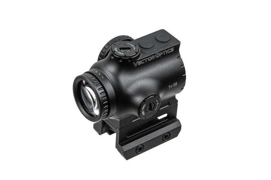 Приціл призматичний Vector Optics Paragon 1x18 X-Micro Red and Green reticle. Фото 2