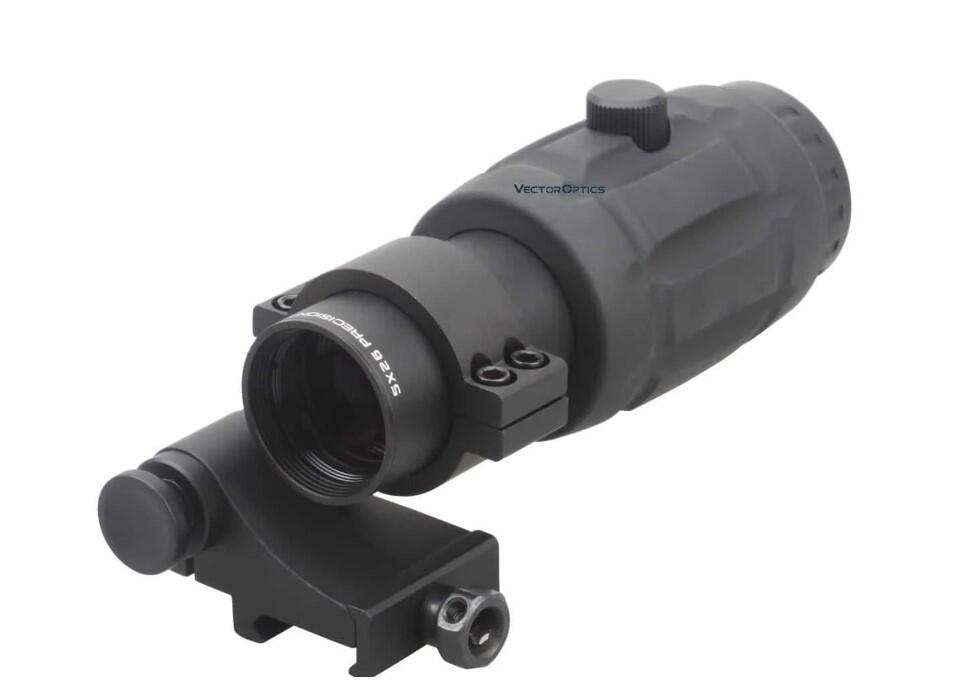 5x оптичний збільшувач Vector Optics Maverick 5x26 w/ Flip Side