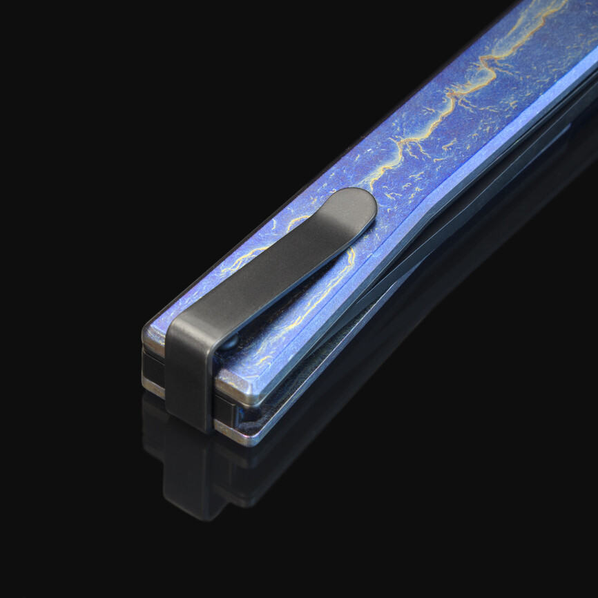 Ніж Ocaso "Solstice", Anodized titanium, Black. Фото 3