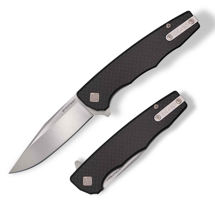 Ніж Ocaso "Strategy", Carbon Fiber + G-10, Satin